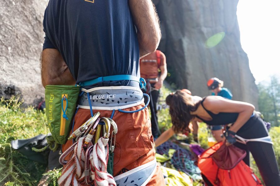 ブルーアイスのシンプルなクライミング用パック【BLUE ICE】wadi