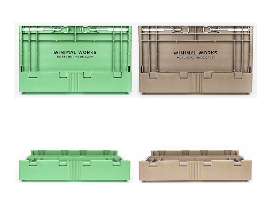 Minimal Works(ミニマルワークス)のキャンプ道具で整理整頓