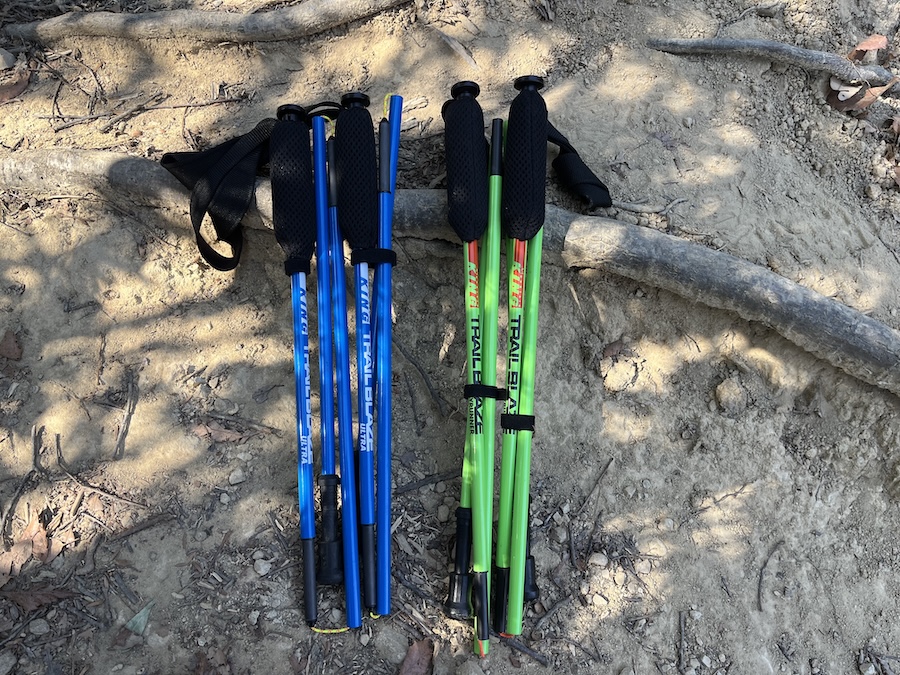 ムーン スノーボー　高強度カーボン　高反発上級レベル　155cm　グリーン フルカーボン1本わずか106グラム、超軽量ポールで山を駆ける