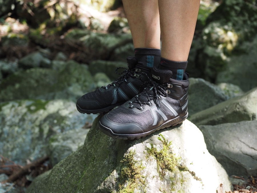 森勝さん、山でゼロシューズ履いてみた。シューズとサンダルどちらが