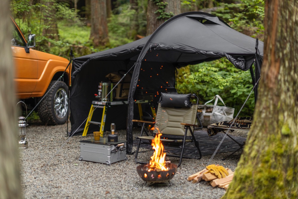 週末、ちょっと大人で優雅なキャンプスタイル」シリーズ02【MINIMAL