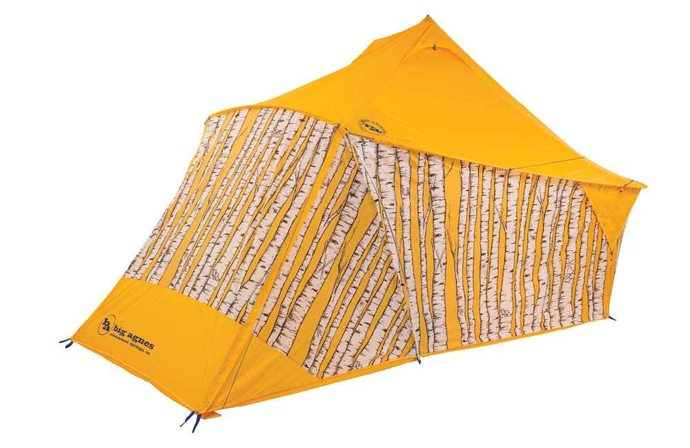 どこで張っても、そこは白樺の森。ビックアグネスのミントサルーン  