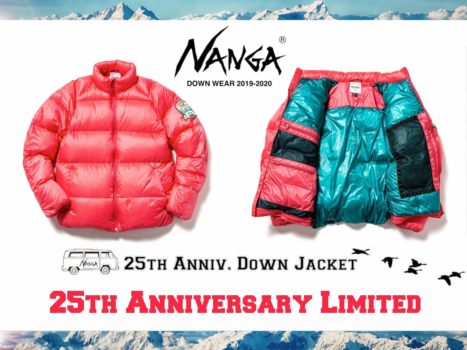 ナンガ　NANGA 25周年記念　シェラフ　寝袋