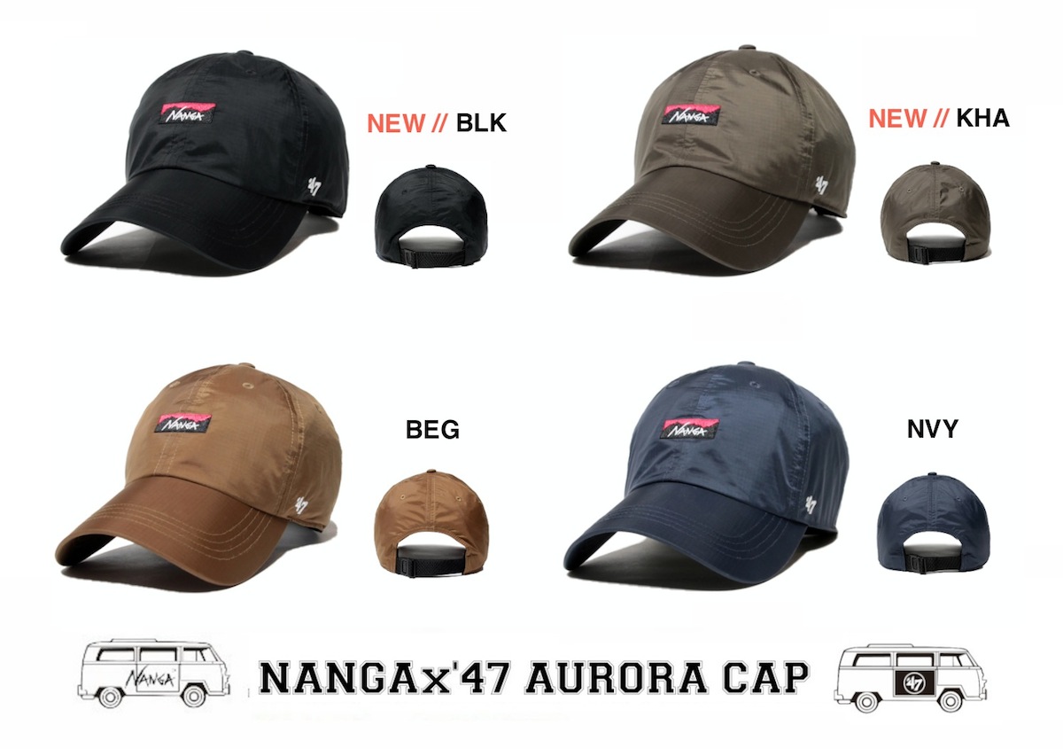 メンズNANGA×47 AURORA CAP