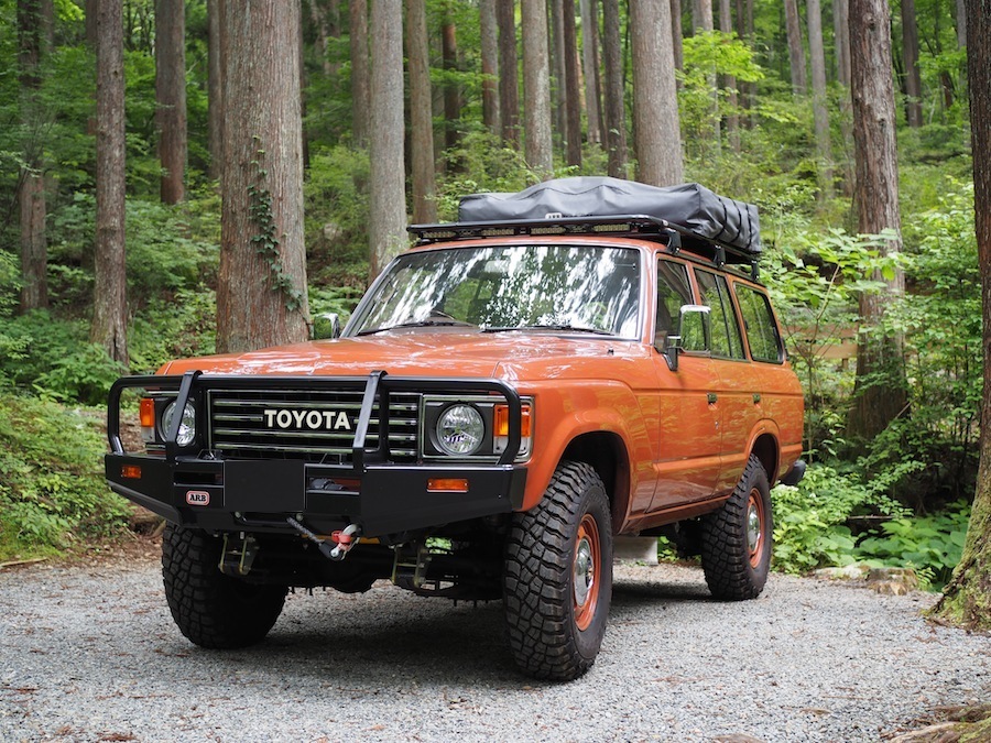 今月の山の車】TOYOTAランドクルーザー60 VX アウトドアと