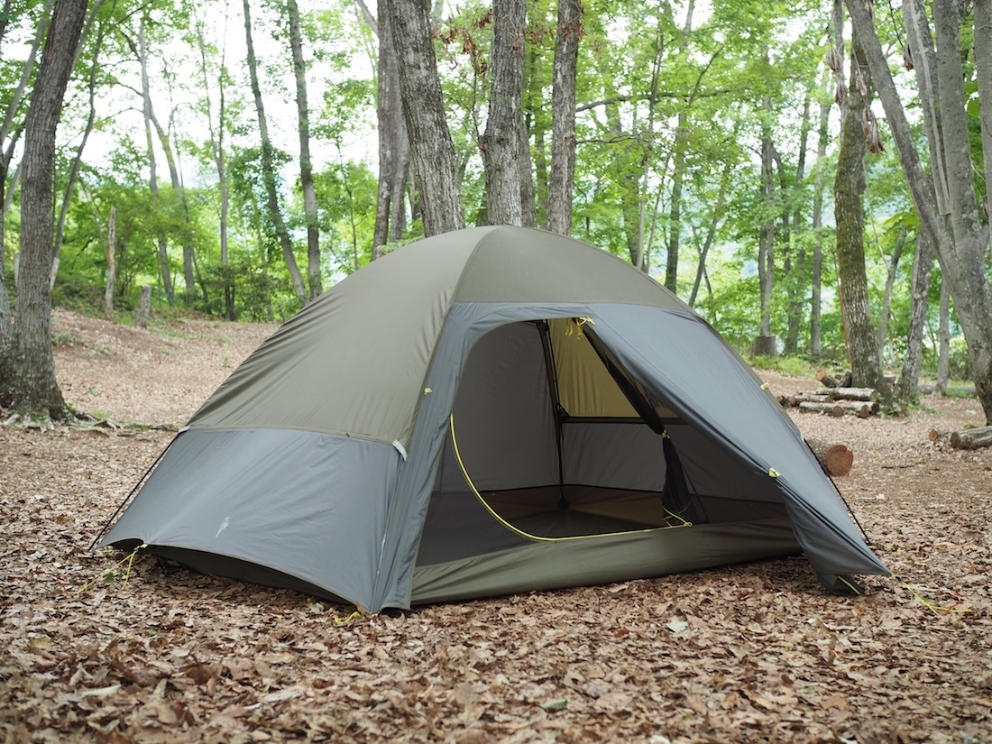 2人用の軽量テント。自立式か非自立式、あなたはどっち? アウトドアと
