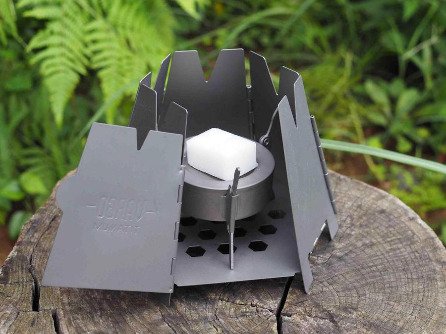 VARGO】モリカツ流、春散歩でウッドストーブ「ちょい焚火」いと