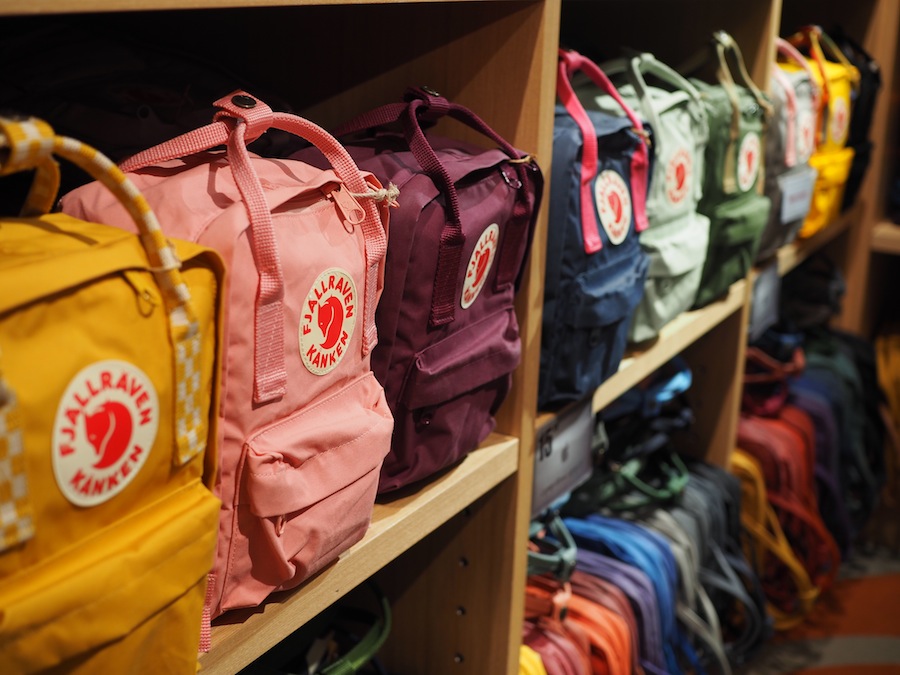 フェールラーベン　カンケンリュック　刺繍入り 手刺繍カンケンリュック 16L Kanken バックパック フェール