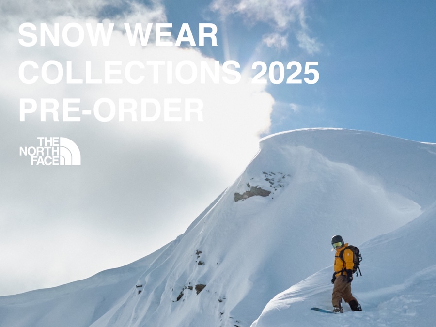 原宿 THE NORTH FACE Mountain 】 2025 SNOW WEAR 展示予約会を開催
