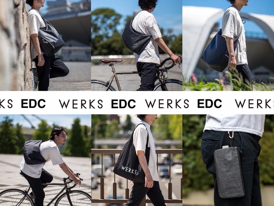 最新作 毎日使いたい。そんなアクティブなライフスタイルバック【WERKS アクセサリー