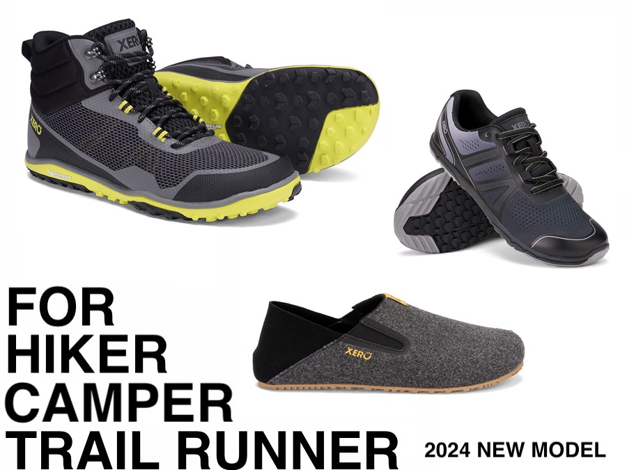 XEROSHOES】ニューモデル入荷、ハイク、キャンプ、トレラン用
