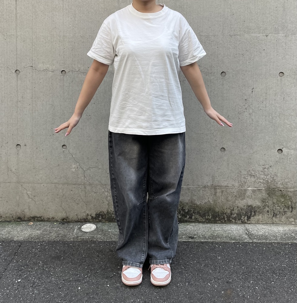 ホワイトコットンTシャツ   17 2025