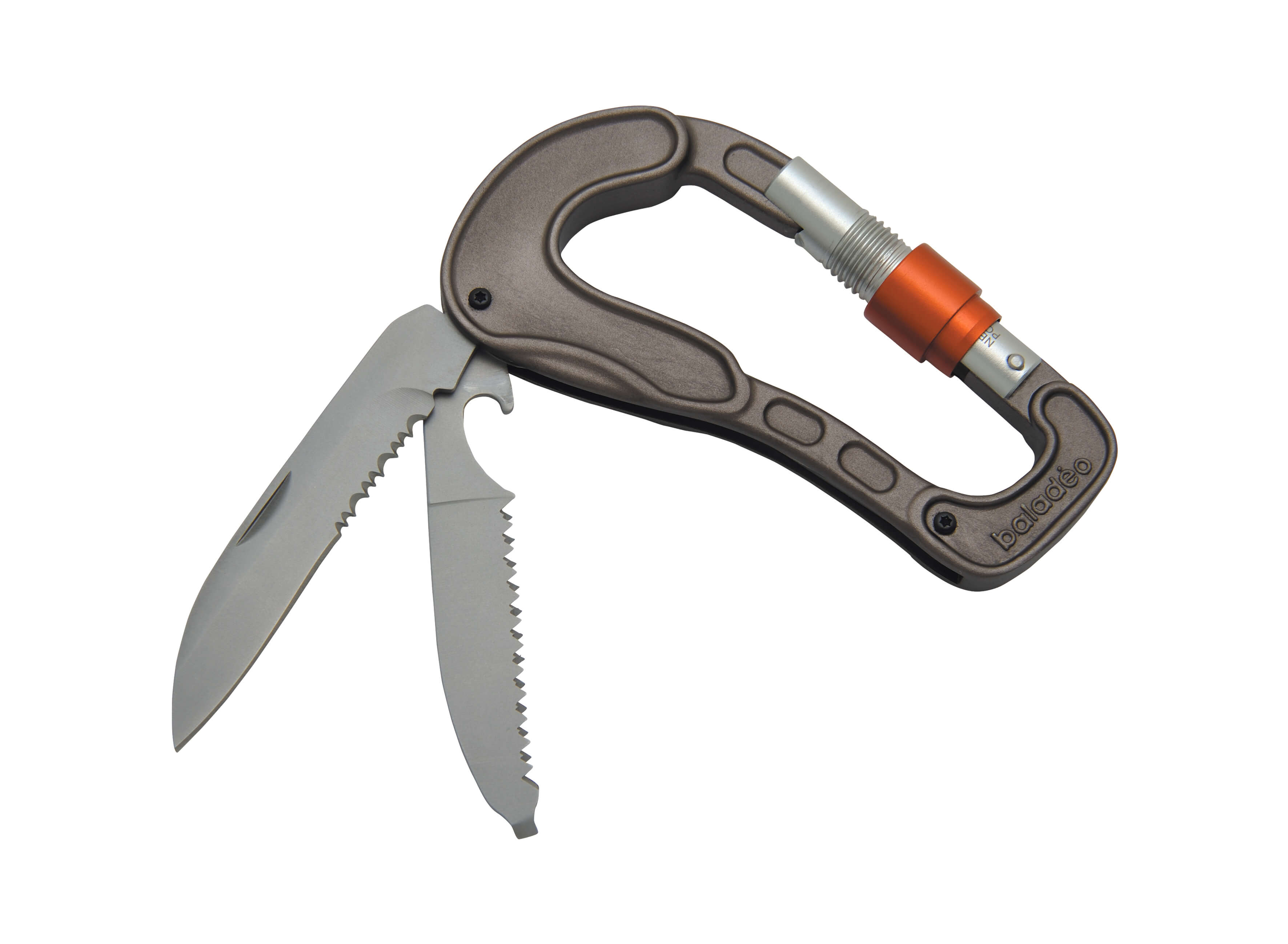 Carabiner Cliff WARM GREY