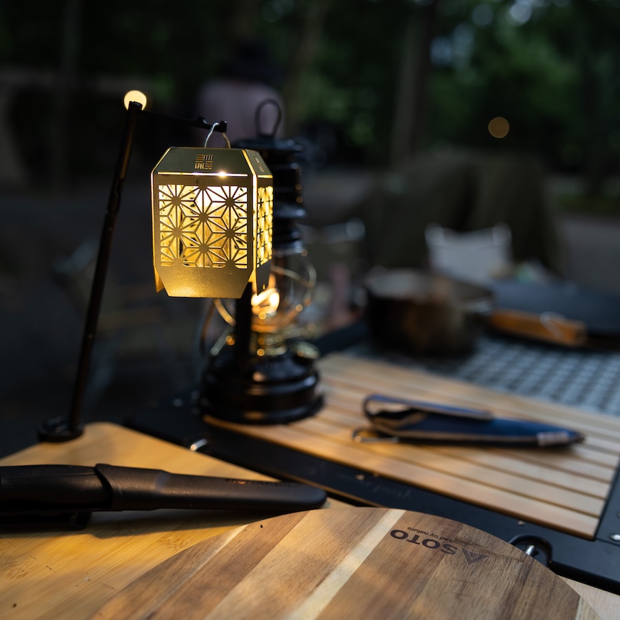 灯火と影が変幻するLEDミニランタンを楽しむ。【OZOPS】クラフト
