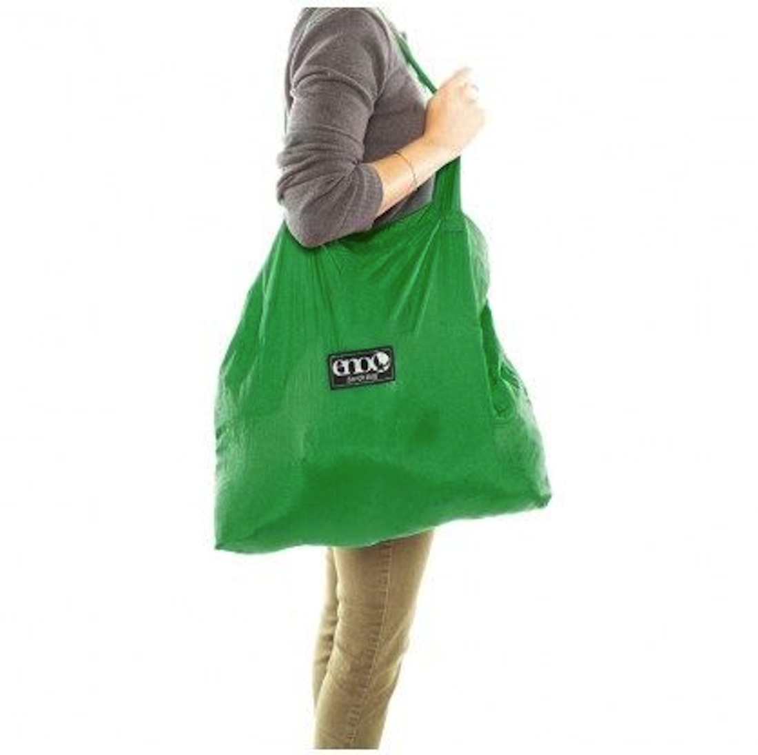 寝袋をモチーフにした超軽量コンパクトなエコバッグ【NANGA