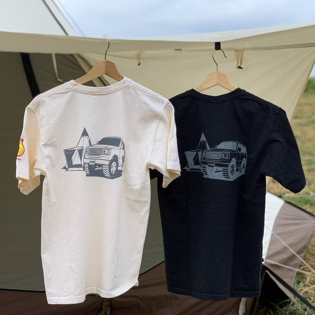 Goodwear ランクル ポケットTシャツ ogawa×FD-camp