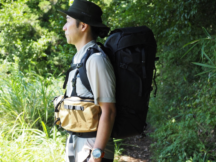 通販 送料無料  パッキングバニティバッグ(L) 記す UL登山 登山用品