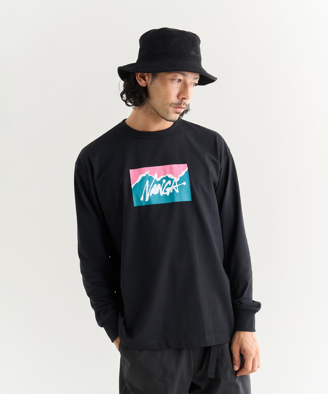 NANGA×RYUJI KAMIYAMA ロングスリーブ Tシャツ