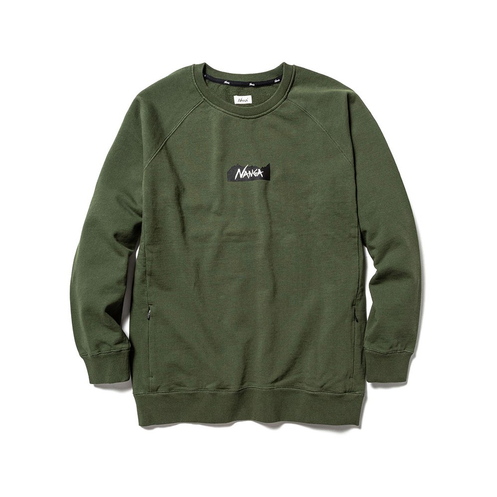 NANGA CREW SWEAT / ナンガ クルー スウェット