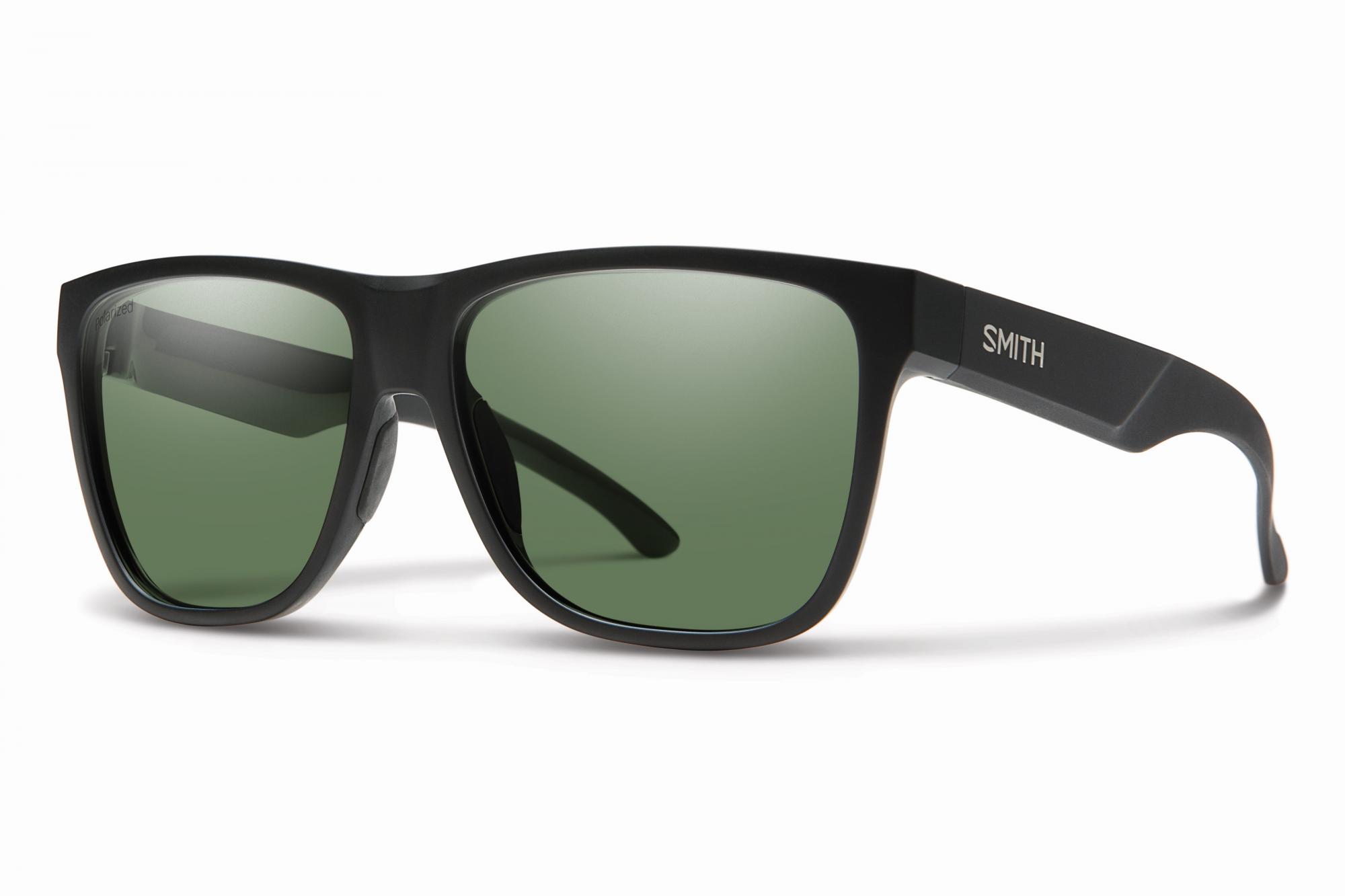 Lowdown XL2 Matte Black CP Polarized Gray Green