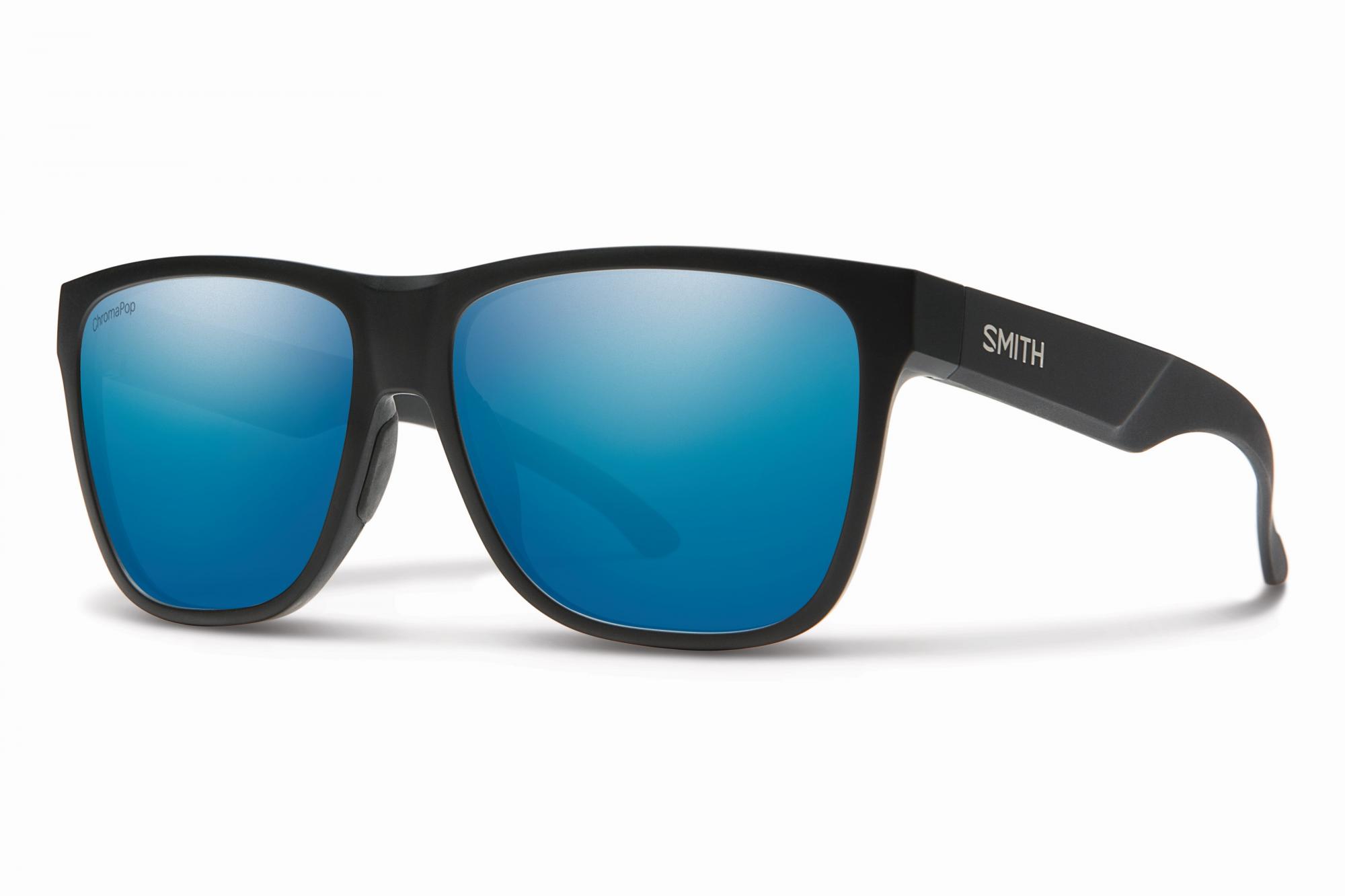 Lowdown XL2 Matte Black CP Polarized Blue Mirror